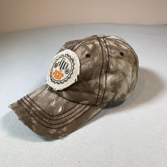 Jeep Wrangler Texas camo hunting hat cap distressed - Picture 4 of 6